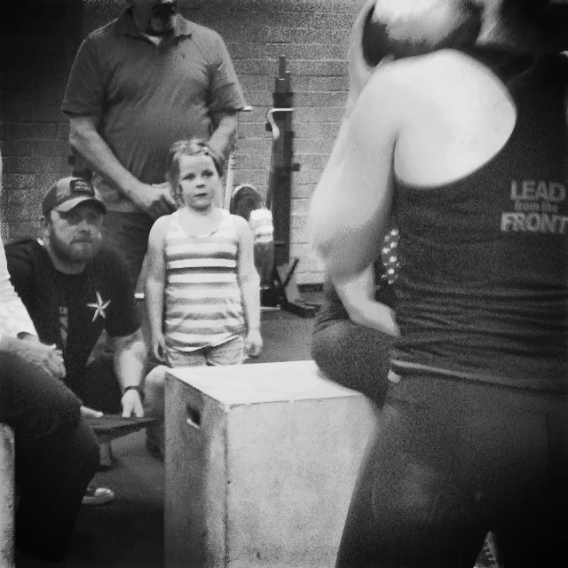 A strong, powerful woman providing an amazing example for her daughter. LEAD FROM THE FRONT.