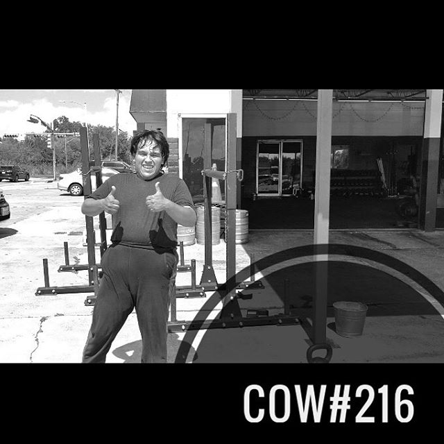 COW#216(watch Juan&rsquo;s effort!)
&bull;&bull;&bull;
This is Juan. Juan is new to TCS. He&rsquo;s about 10 sessions in at this point and he has already proven himself to be a major value add to our community.
&bull;&bull;&bull;
He works hard. He&rs