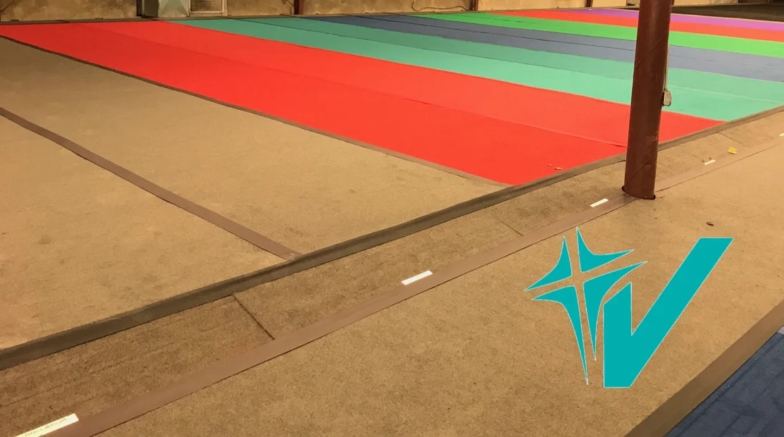 Foam Border Spring Floor Edgingallstar Cheer And Dance In