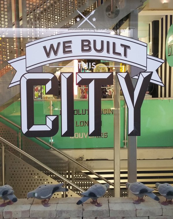 Identity for London's coolest souvenir shop, We Built This City