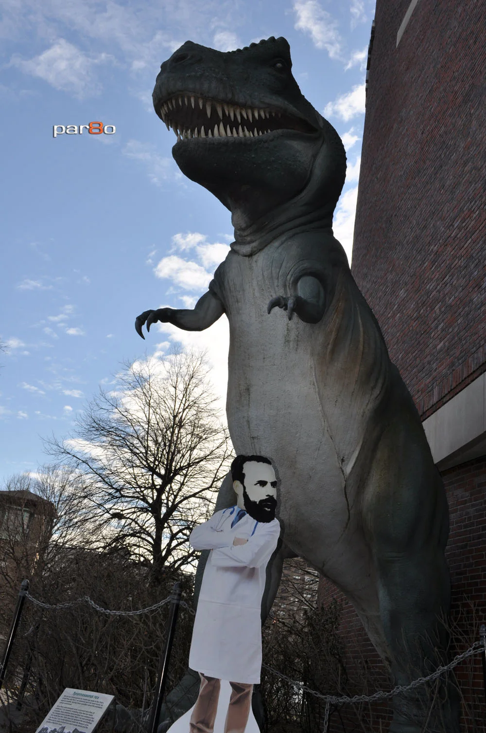 Pareto visits the old T-Rex at the @MOSBoston, and is reminded that the things we think we know change.