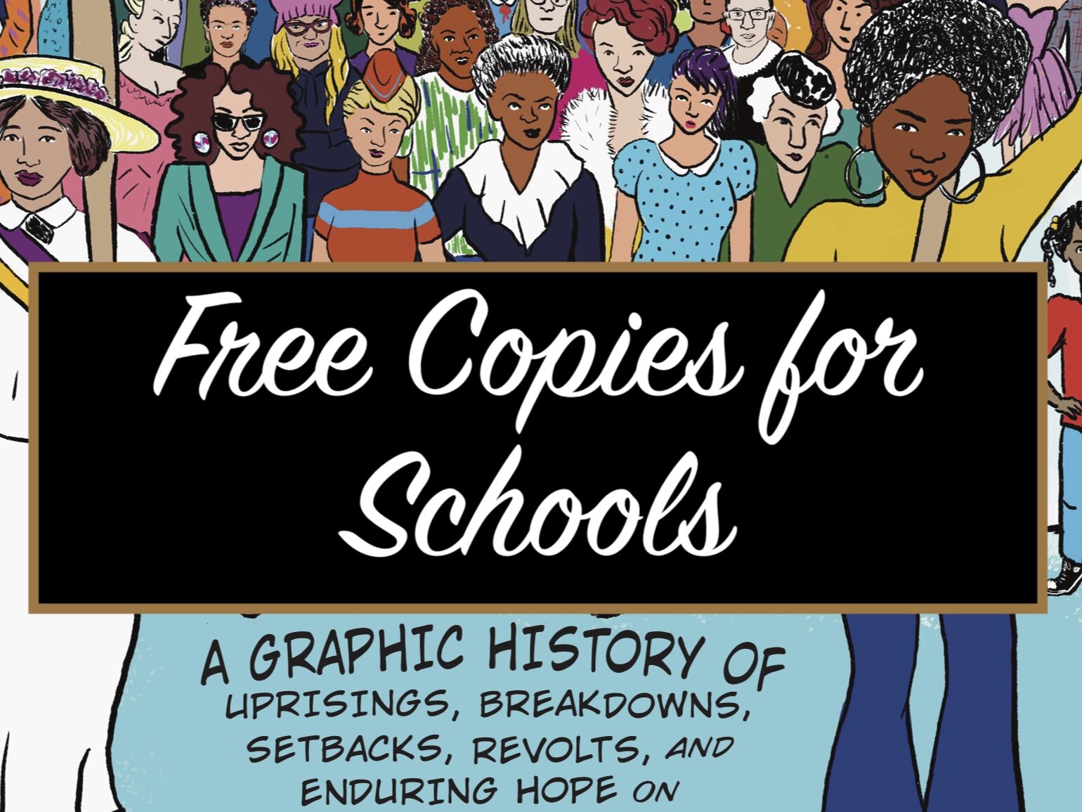 Now offering a limited number of free copies of SHE THE PEOPLE for schools via Etsy .