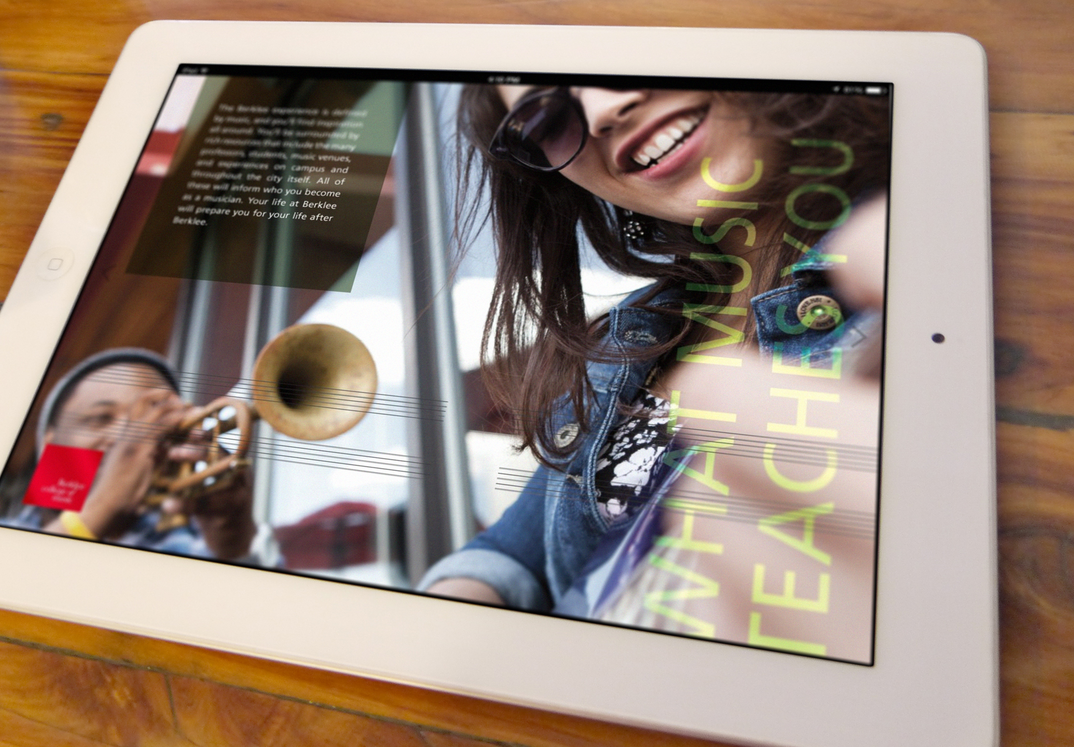 Client: Berklee College of Music Project: Mobile Recruiting App