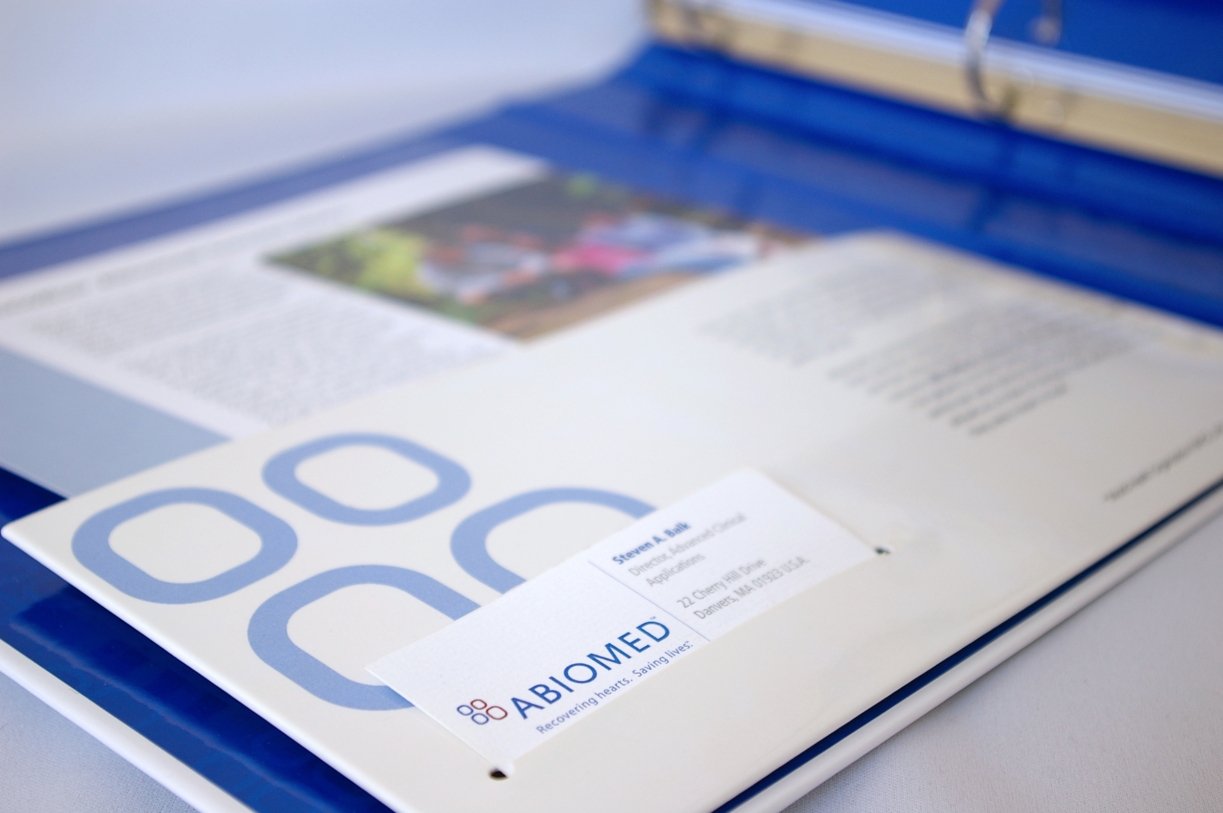 The rebrand included the redesign of the stationery system.