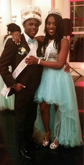 Kadeem & Justine Prom 2014 King and Queen.jpg