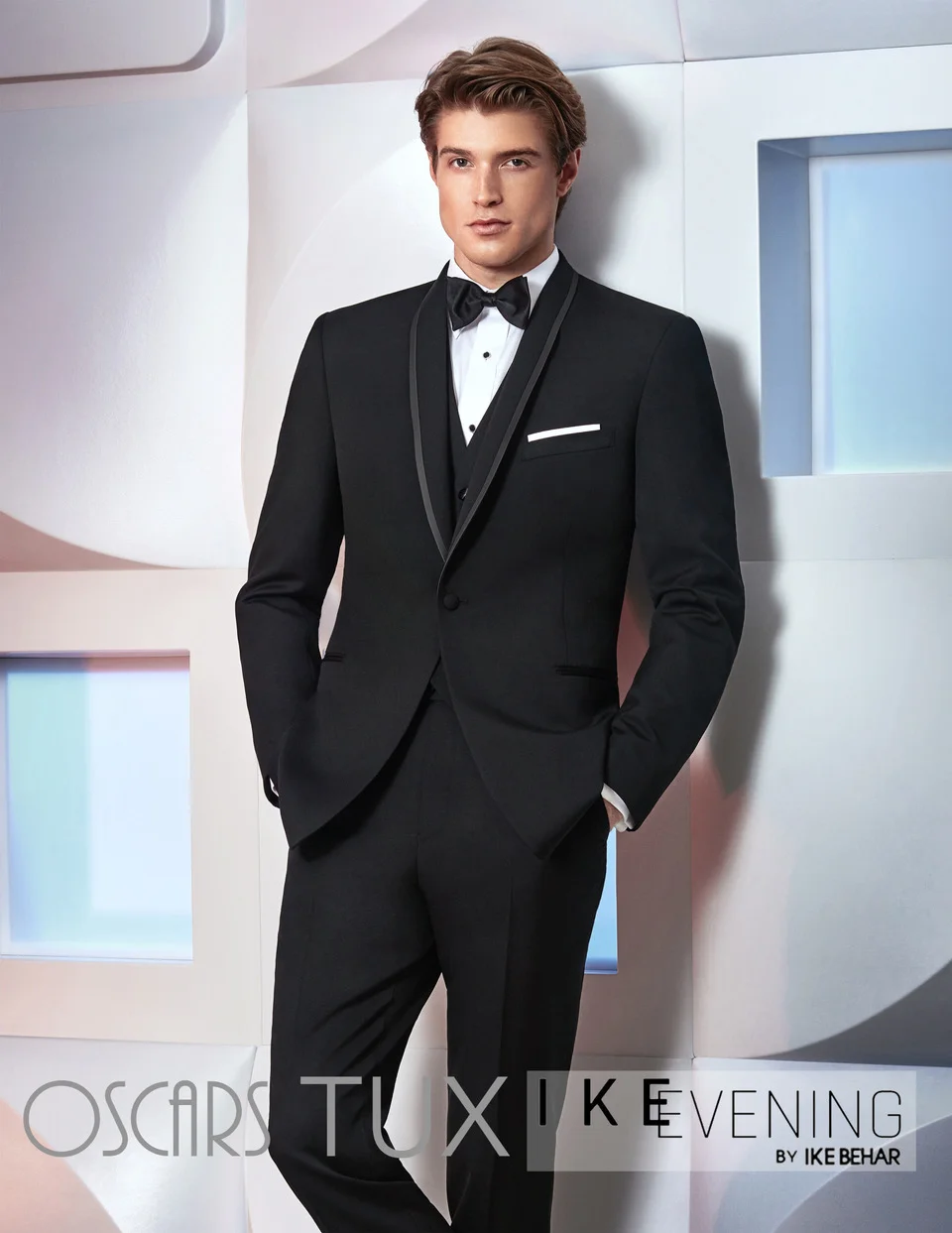 # 8 Jet Black One Button Shawl Very Exclusive 