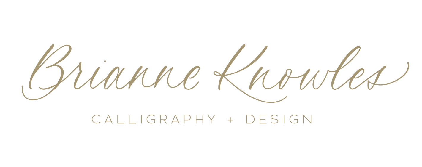 Brianne Knowles Calligraphy &amp; Design