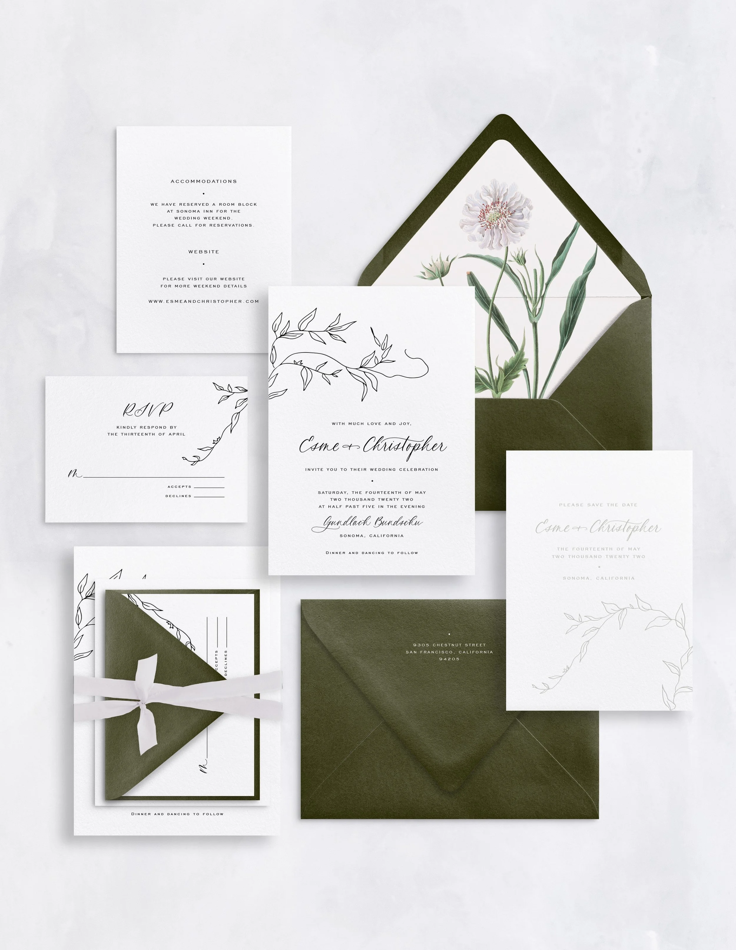 Ikebana Collection | 4 Piece Suite