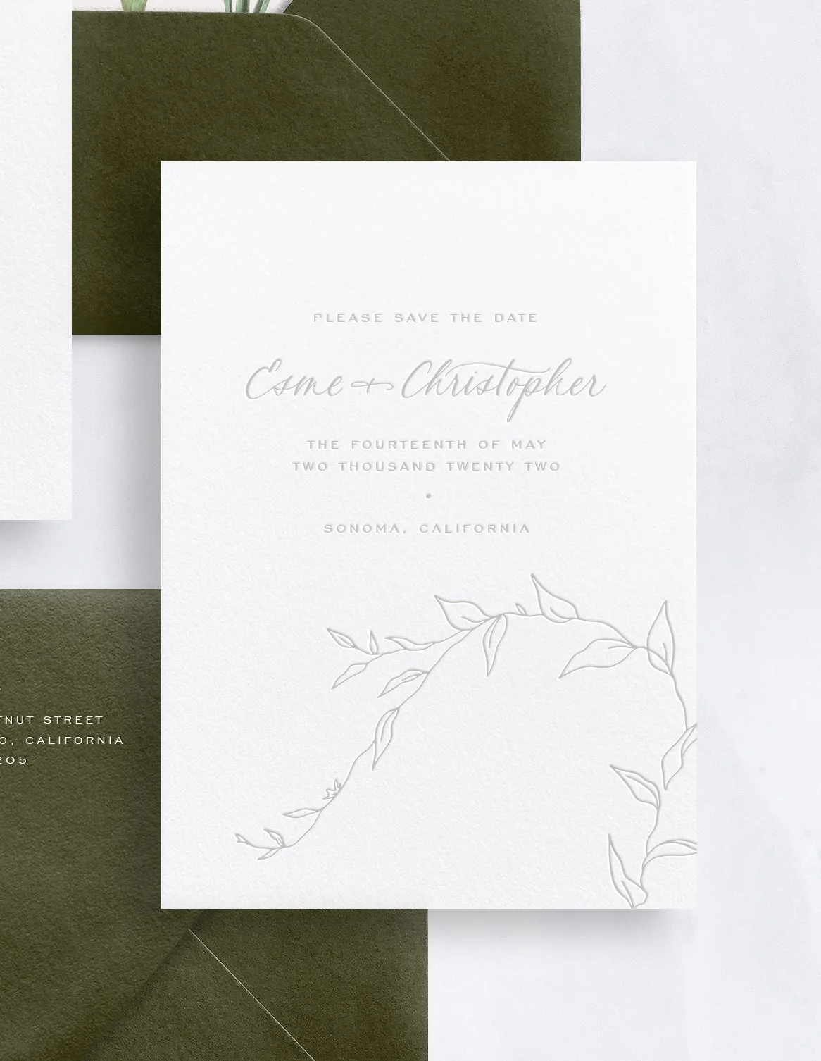 Ikebana Collection | Save the Date