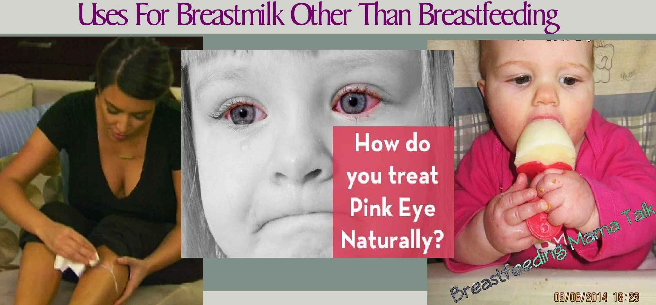 Breastfeeding Mama TalkOther Uses For Breastmilk%i