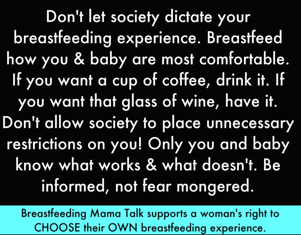 Your breastfeeding experience