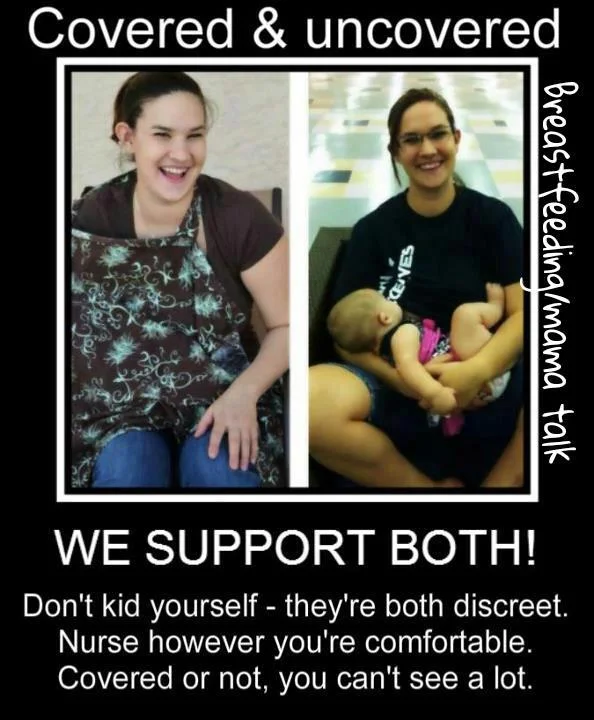Using A Cover While Breastfeeding Is Not Wrong! — Breastfeeding Mama Talk
