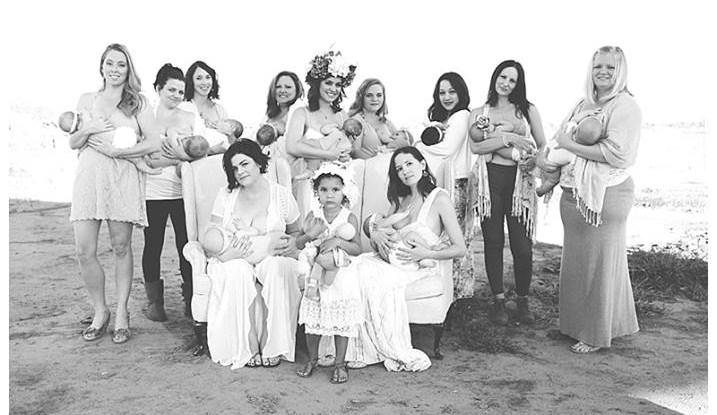 Photographer Receives Negative Response For Breastfeeding Photos & Her Response To The Criticism...