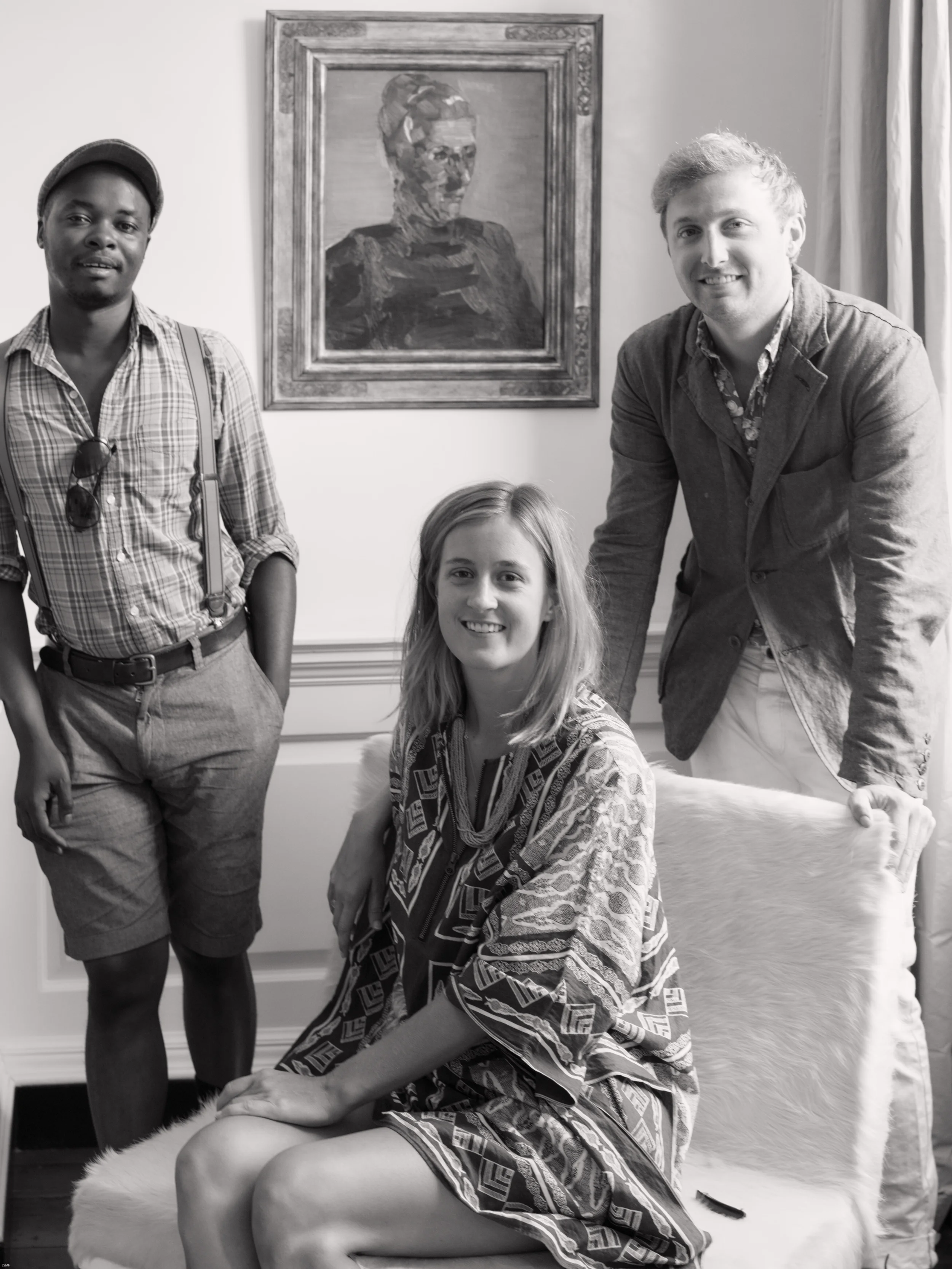 Associate Deans (from Left to Right): Alex "Admiral" Collier, A. K. Lister, and Robbie Peltier.