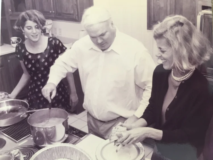 Caroline Pollak, Pat Conroy, and Suzanne Pollak.