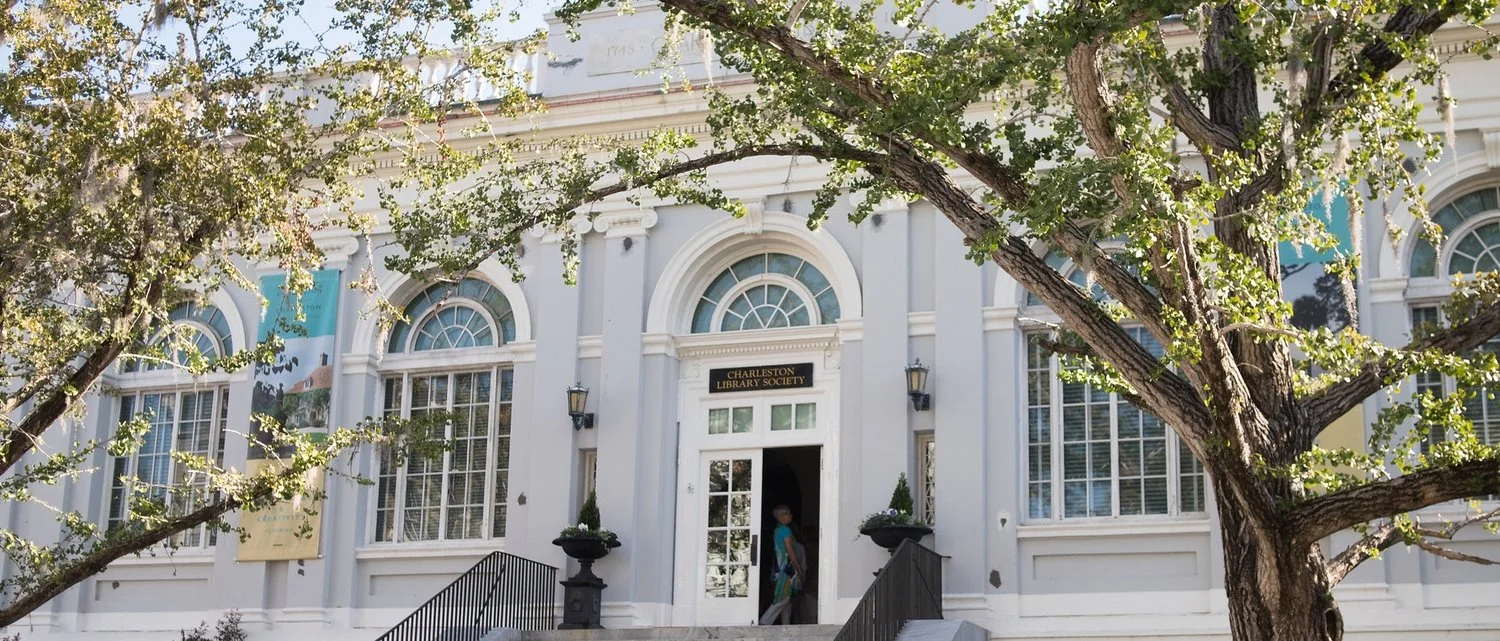 Behold, the Charleston Library Society, home of many a salon...