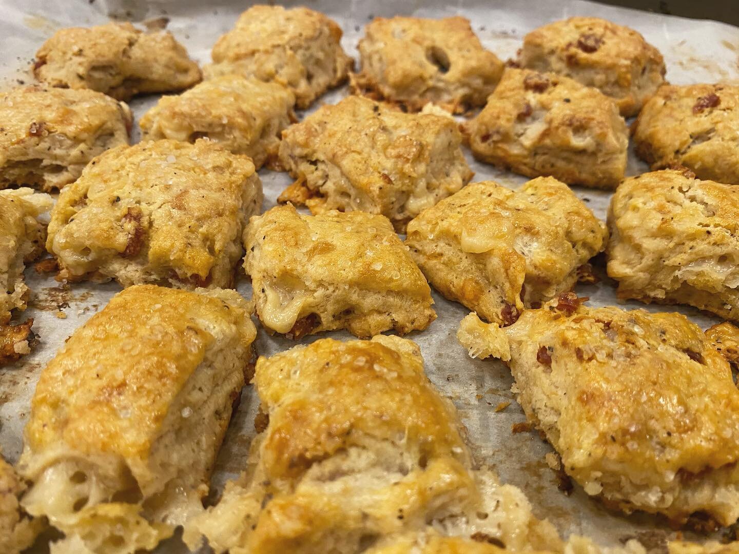 I call these Sloppy Scones. Salty, cheesy, crunchy, meaty all with just a HINT of dry vermouth.
-
If you&rsquo;ve never made scones before, get excited because they&rsquo;re easy, they&rsquo;re delicious and they take literally no time at all.
-
We&r