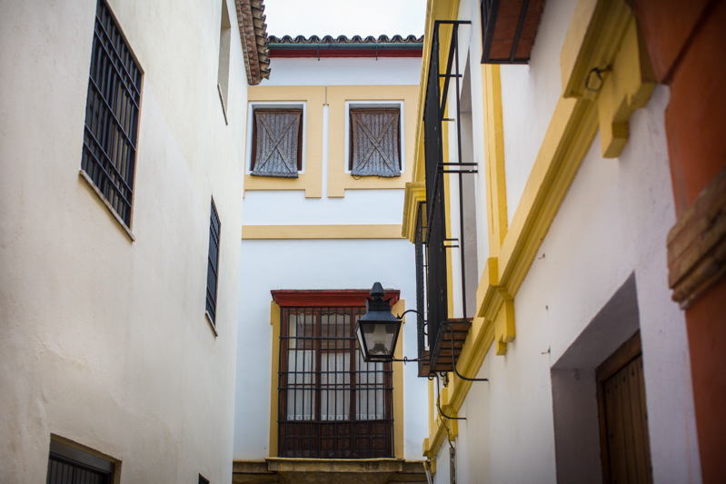 Small street off Plaza de la Corredera / Petite rue près de la Plaza de la Corredera