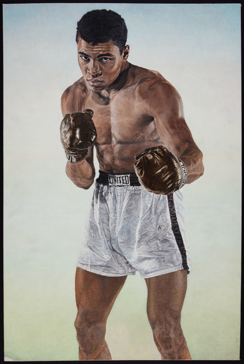 Muhammad Ali Original Painting.