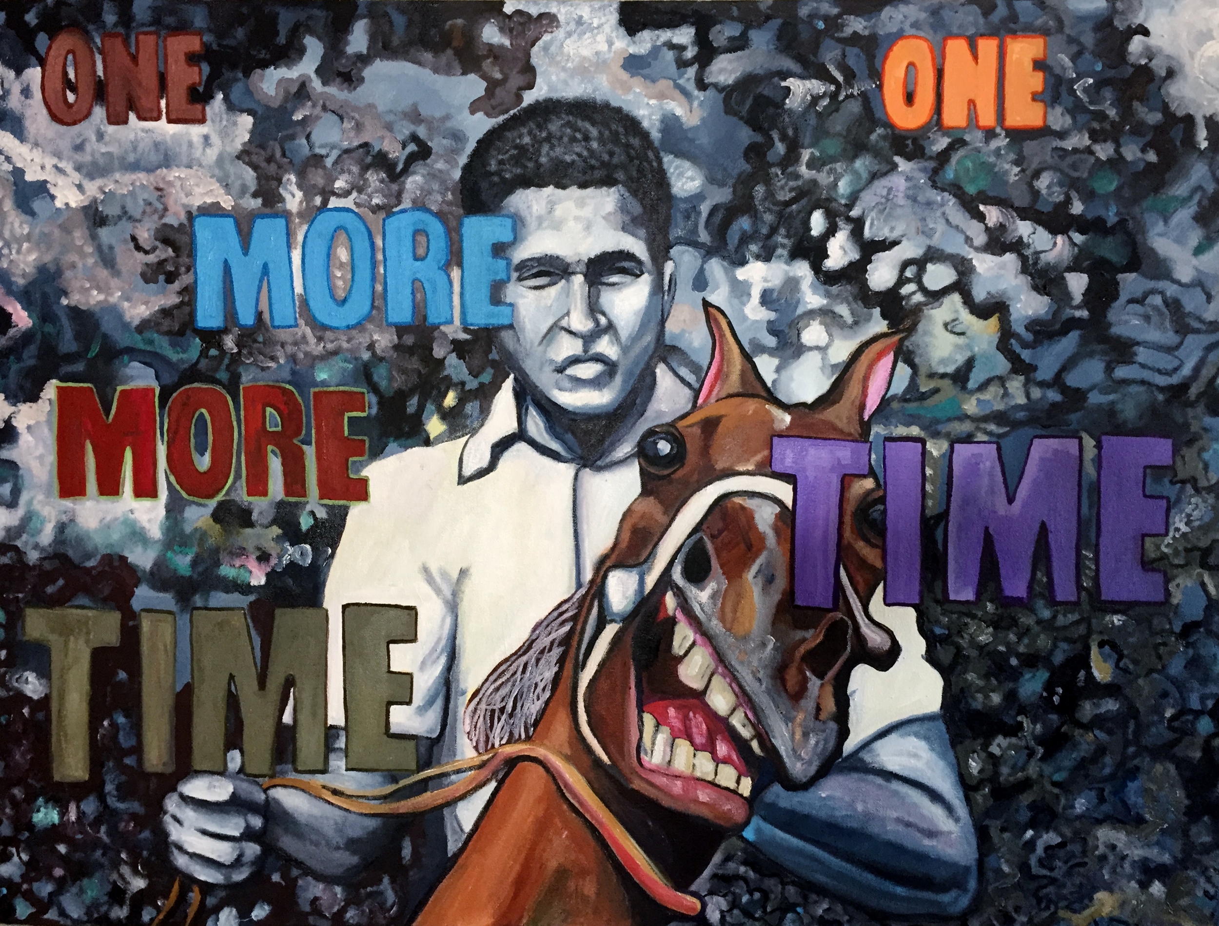 Just One More TIme Champ!