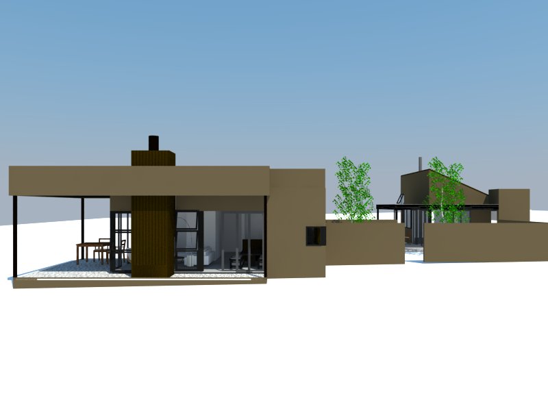  Rendering of&nbsp;900sf and 450sf  TANSUCASA  