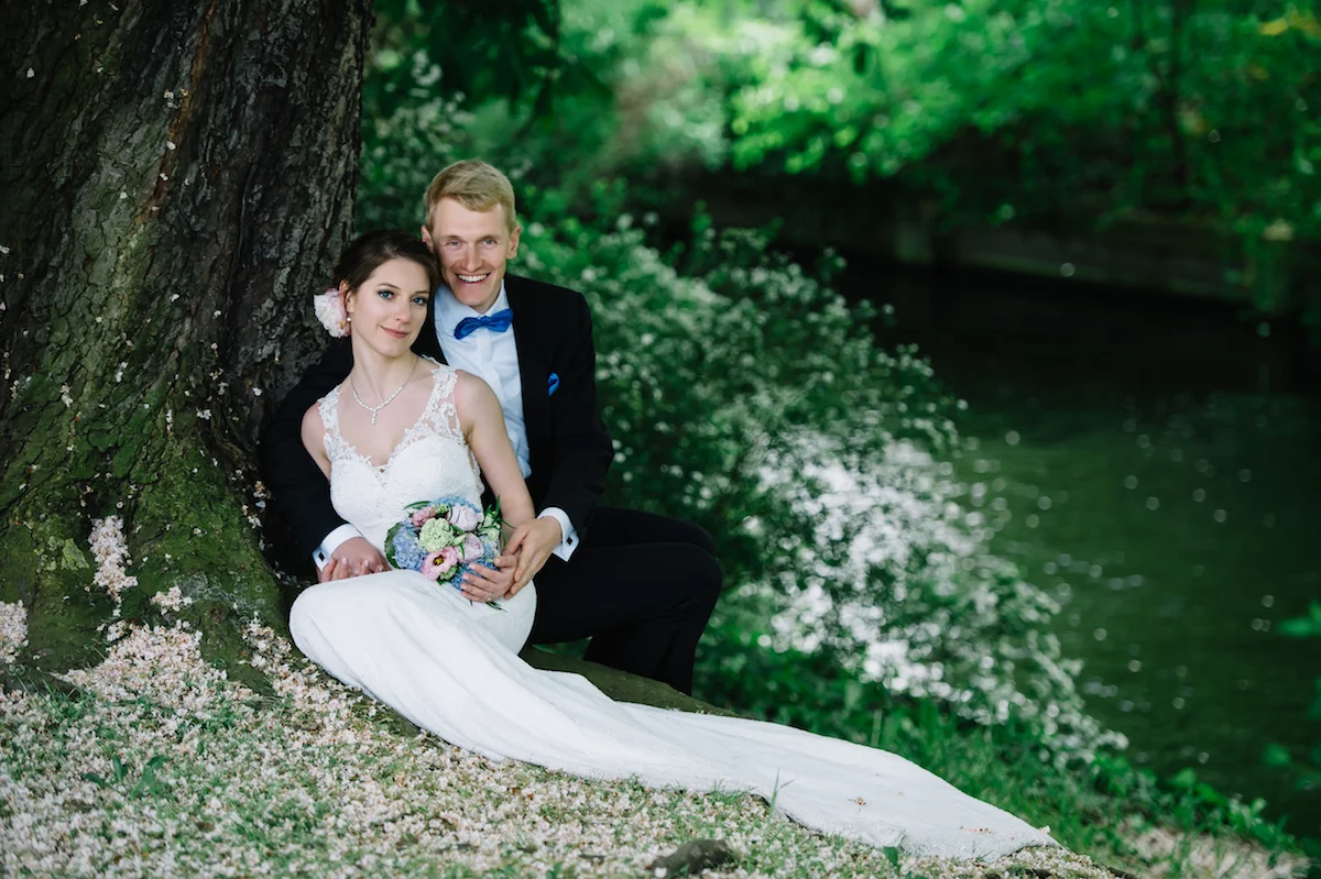 Hochzeitsreportage in der Natur