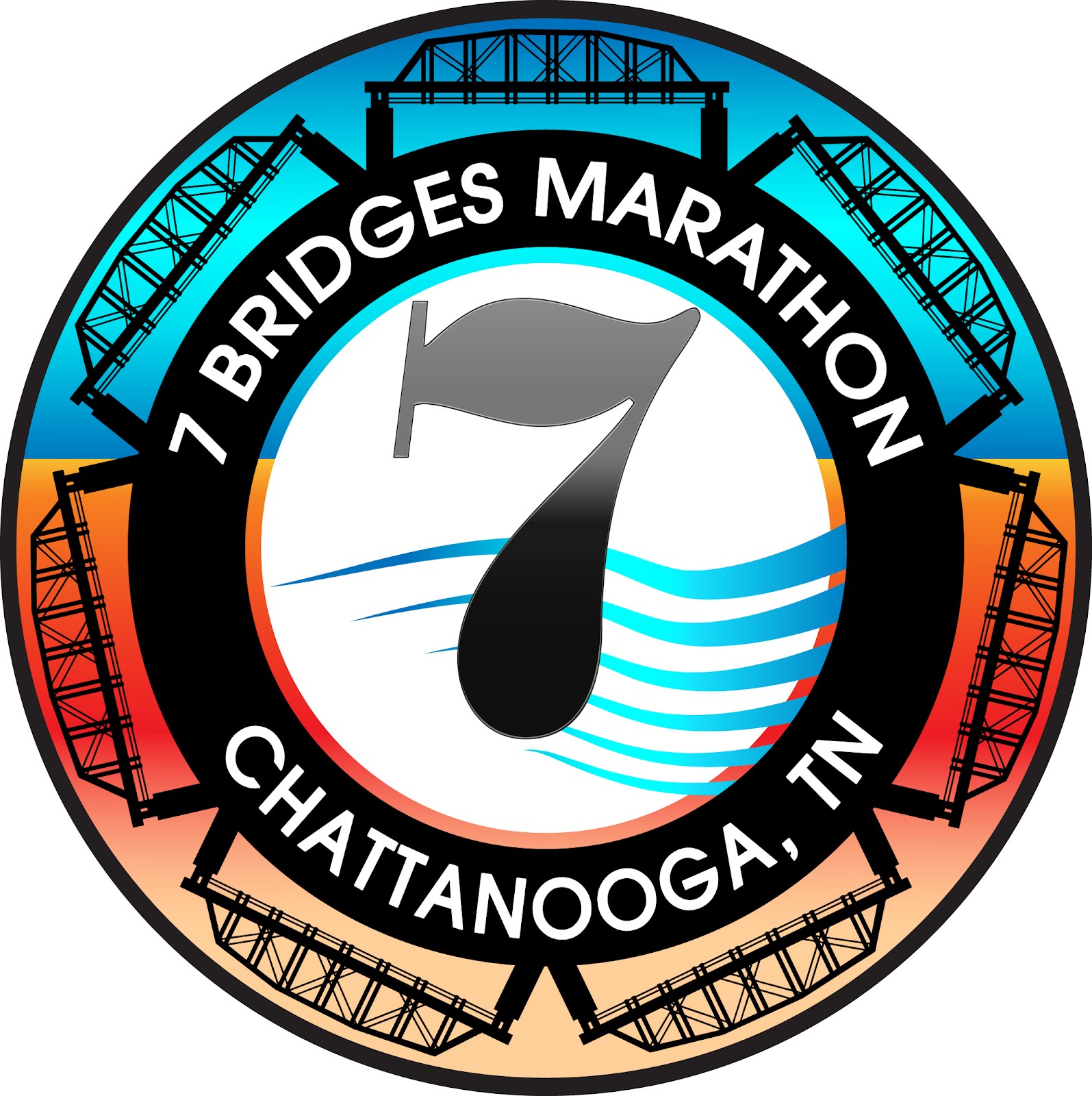 7 Bridges Marathon, 4 Bridges Half, 2 Bridges 5K