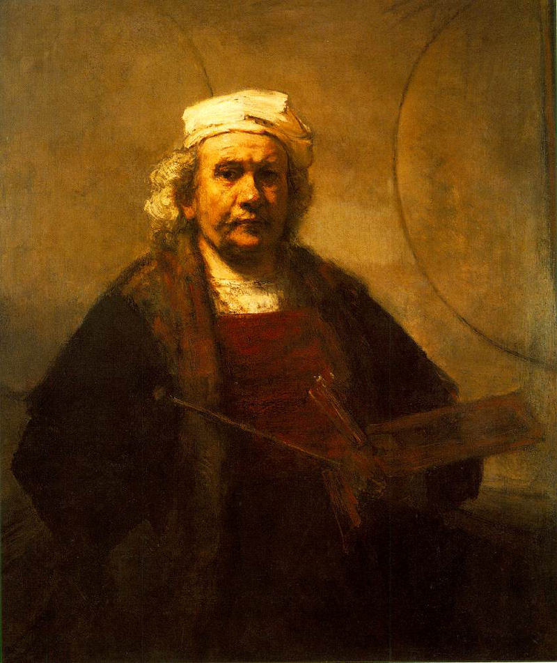 Self Portrait by Rembrandt van Rijn (circa 1661)
