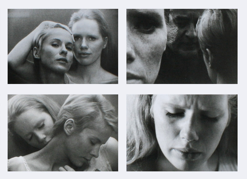 Liv Ullmann and Bibi Andersson in "Persona" by Sven Nykvist (1966)