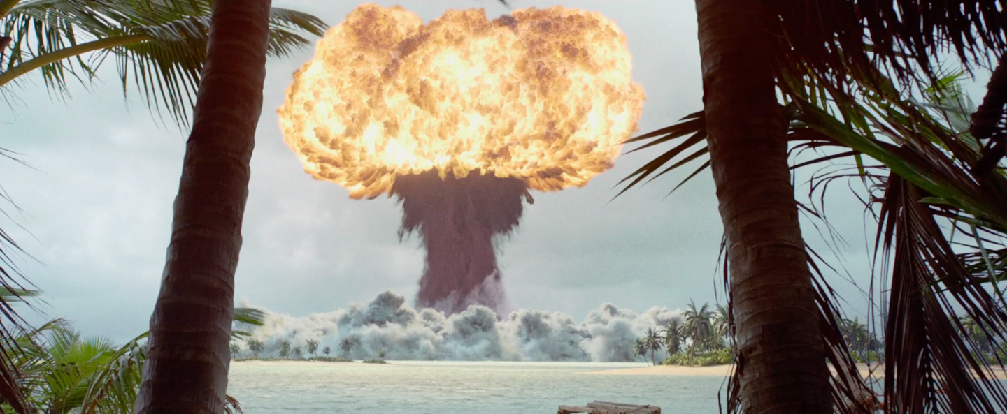 Explosión creada por Dneg.