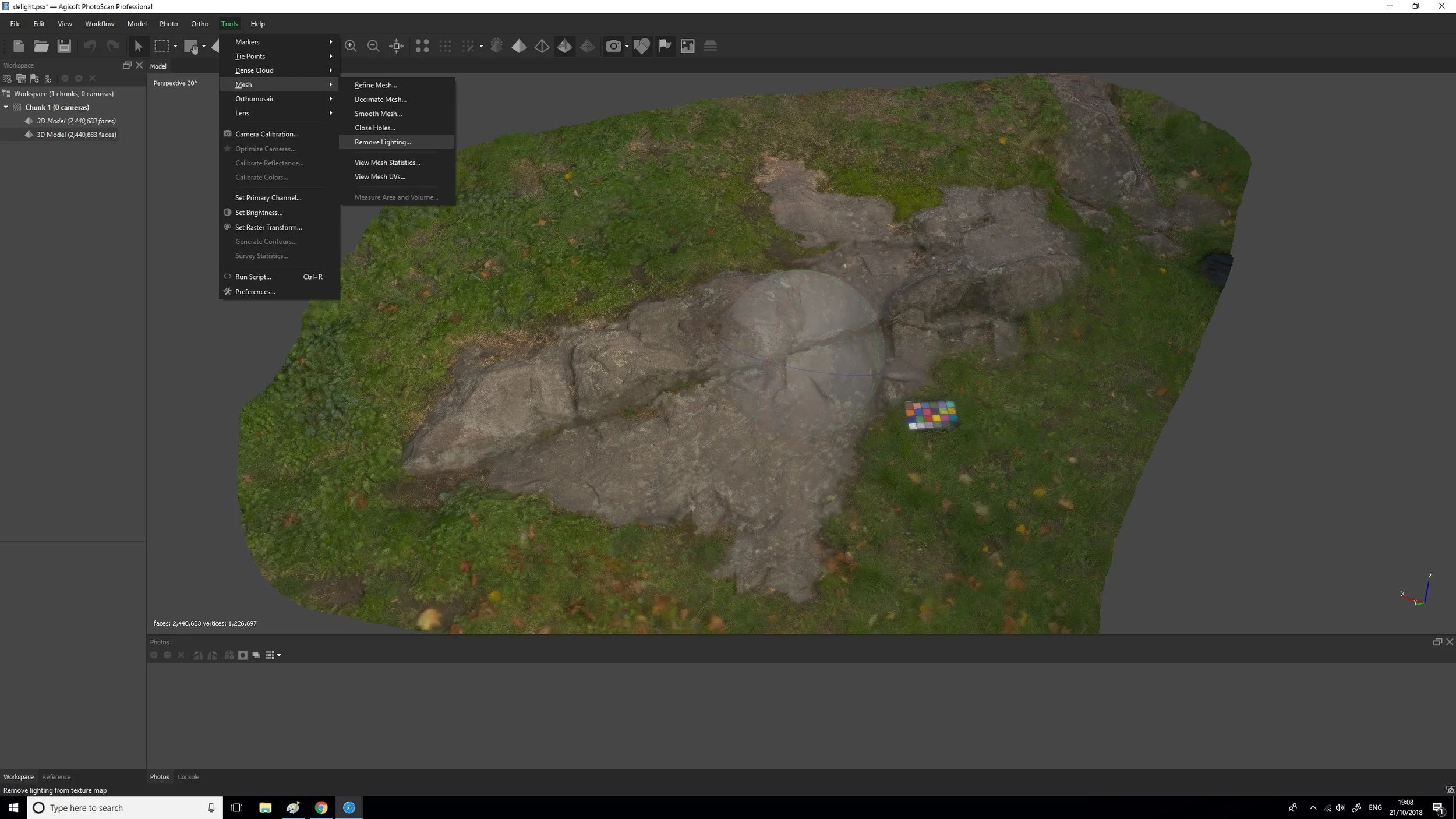 Hay diferentes métodos de cálculo, utiliza el que mejor resultados te de. Cargamos el ambient occlusion y hacemos click en aceptar.