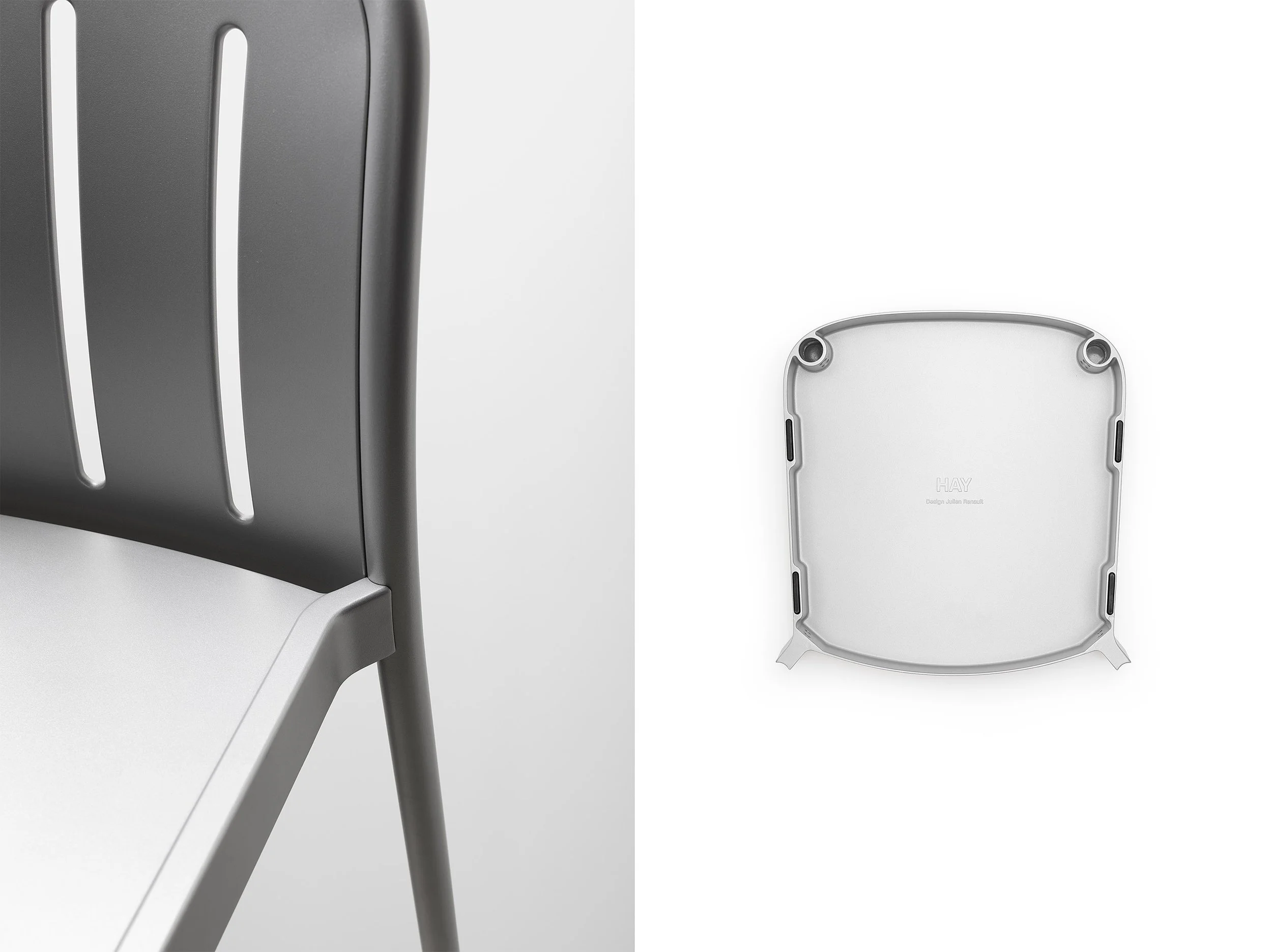  I thought this could be a strong starting point: reinterpreting the classic bistro chair through the use of aluminium felt both relevant and interesting. 