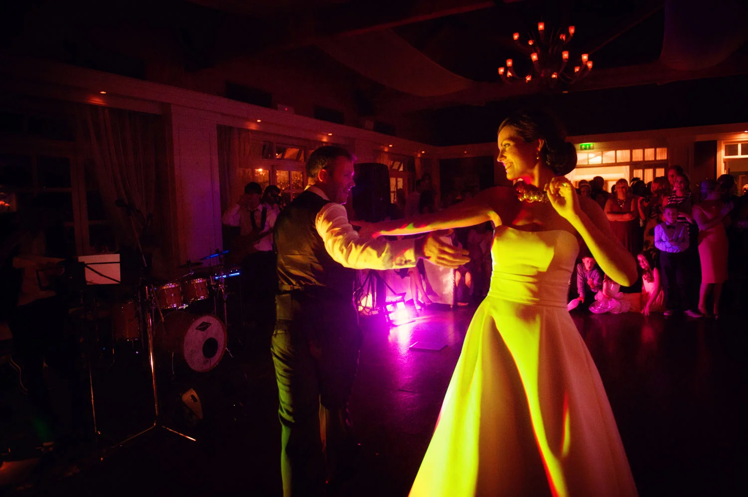 Bride Dancing Mount Juliet Kilkenny Irish Wedding Photographers