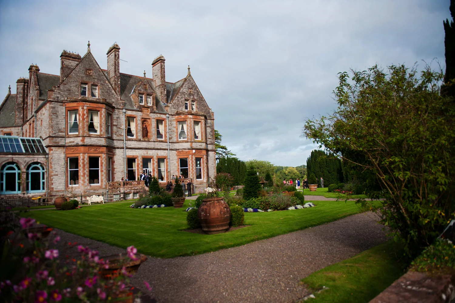 Castle Leslie Garden Monaghan Ireland Wedding Photography
