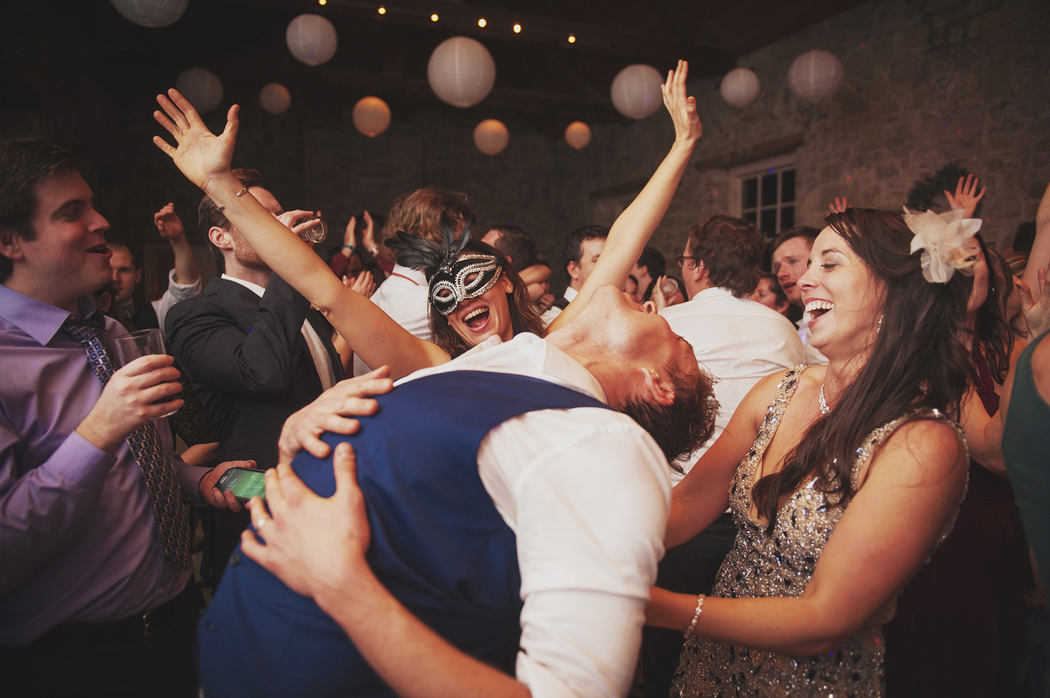New Years Eve Wedding in Borris House Co. Carlow Dancing at Midnight