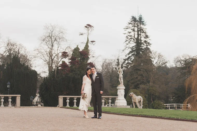 Couple in Bellingham Castle Gardens Co. Louth