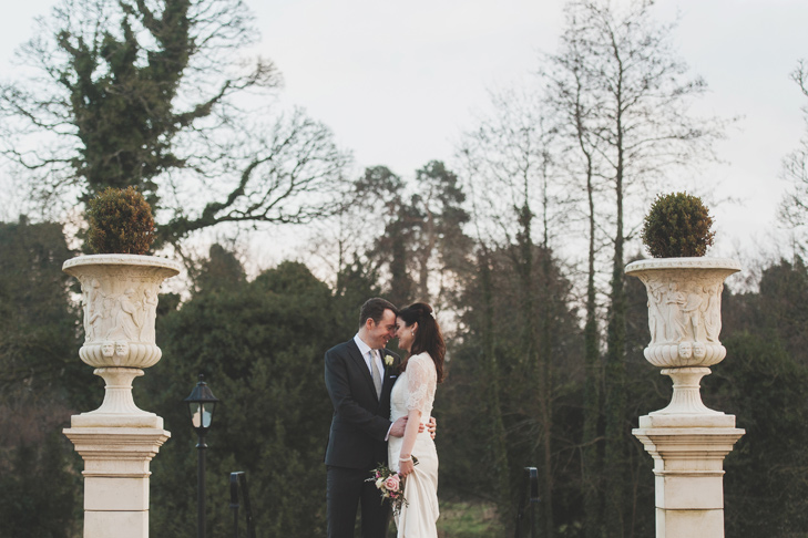 Couple in Bellingham Castle Gardens 