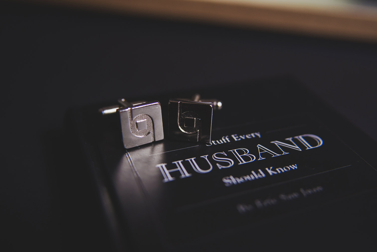 Groom's cufflinks wedding morning. Wedding photography meath.