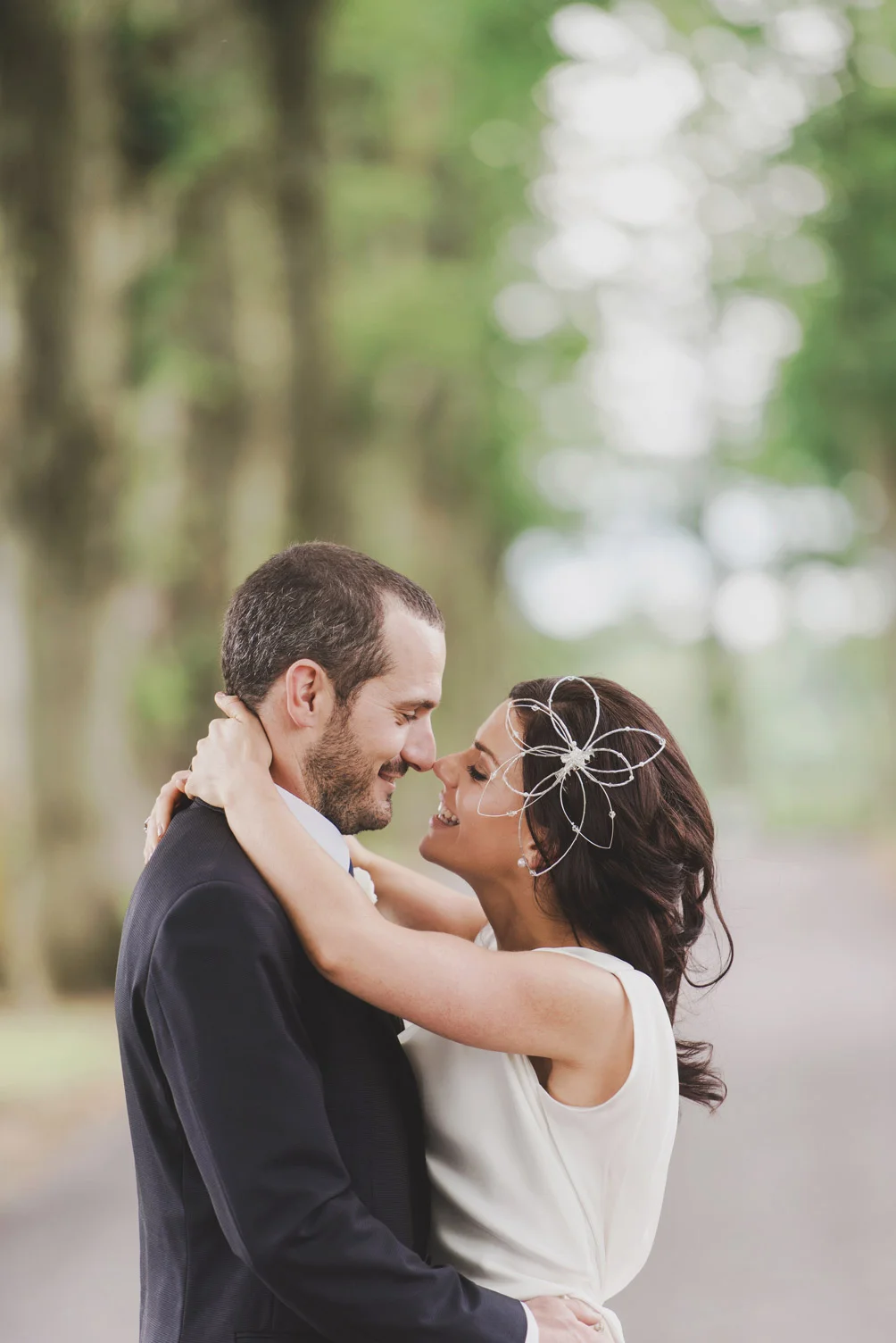 Bride and groom in Tankardstown House Meath Wedding photographers meath ireland