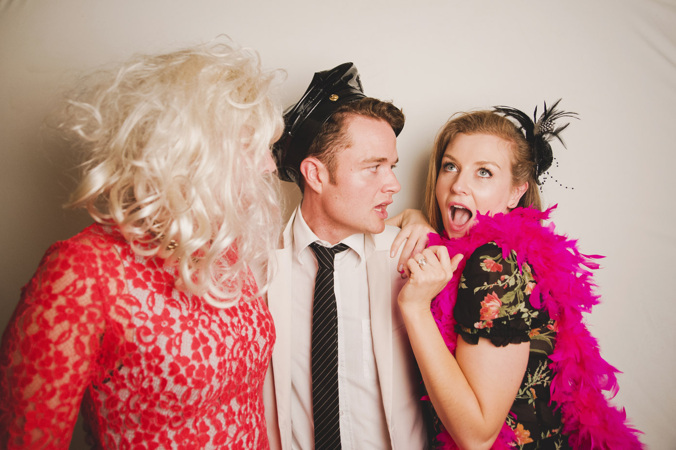 Photobooth in Tankardstown House Meath Wedding photographers meath ireland