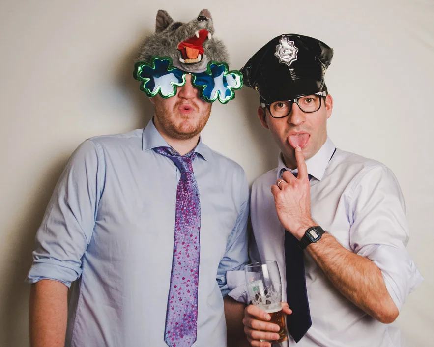Photobooth in Tankardstown House Meath Wedding photographers meath ireland
