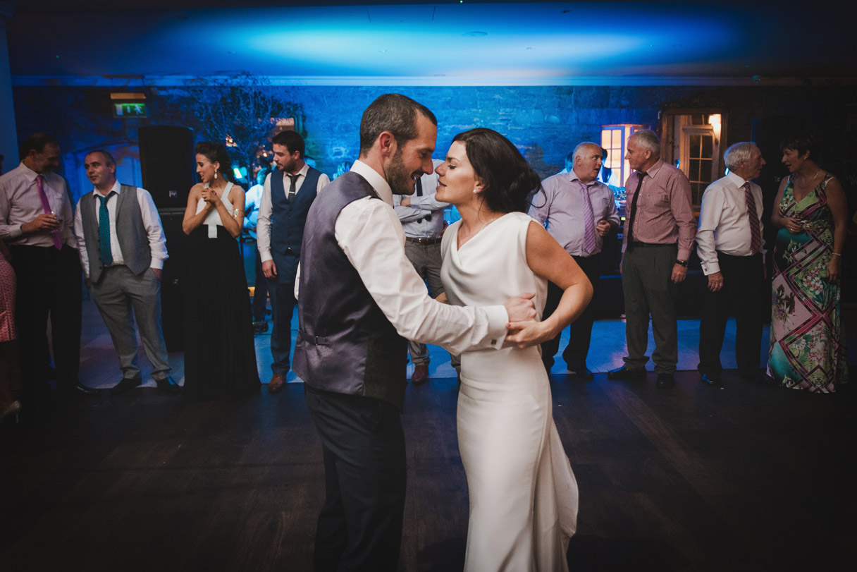 Bride and groom first dance in Tankardstown House Meath Wedding photographers meath ireland