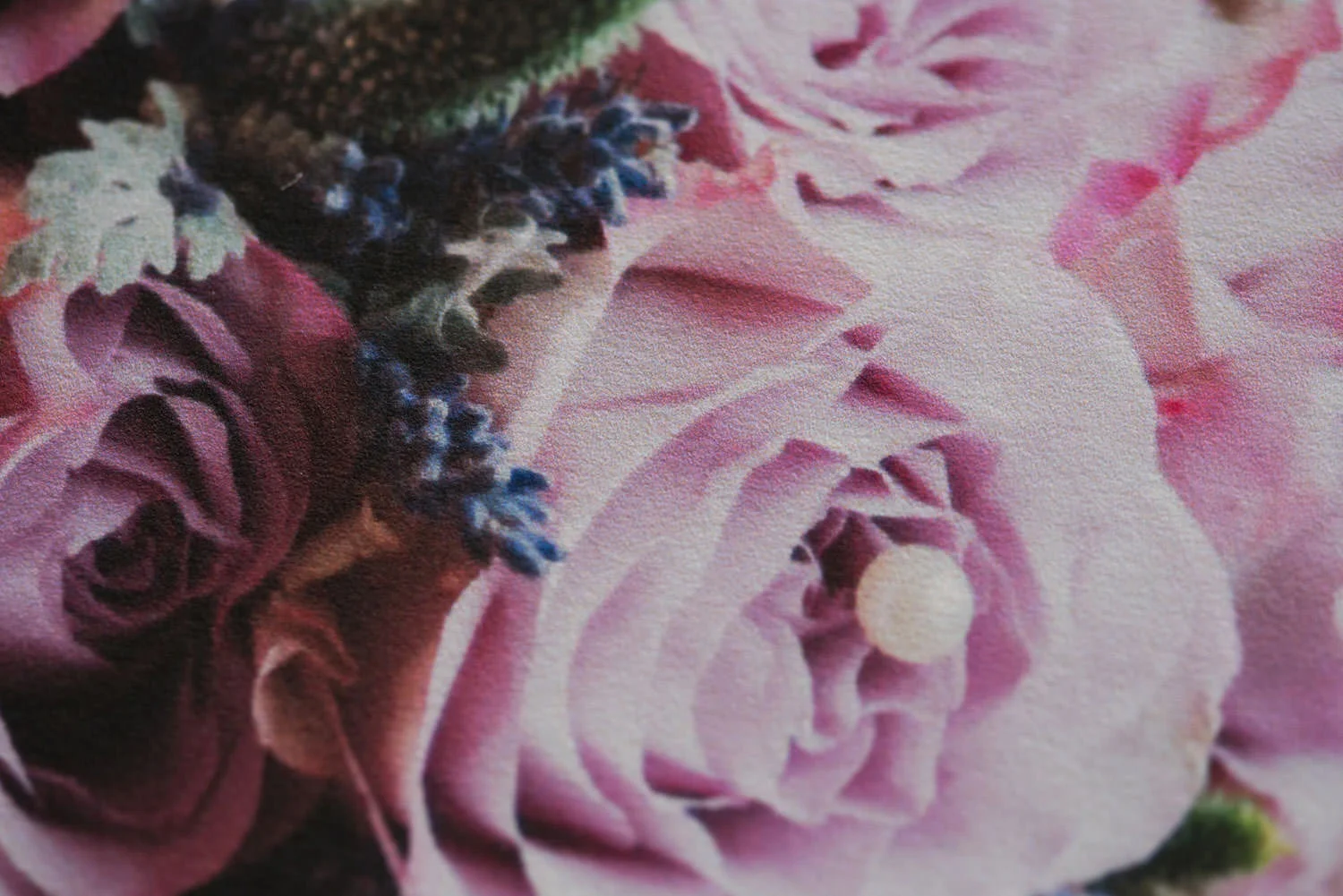 Our beautiful Fine art wedding album in pink