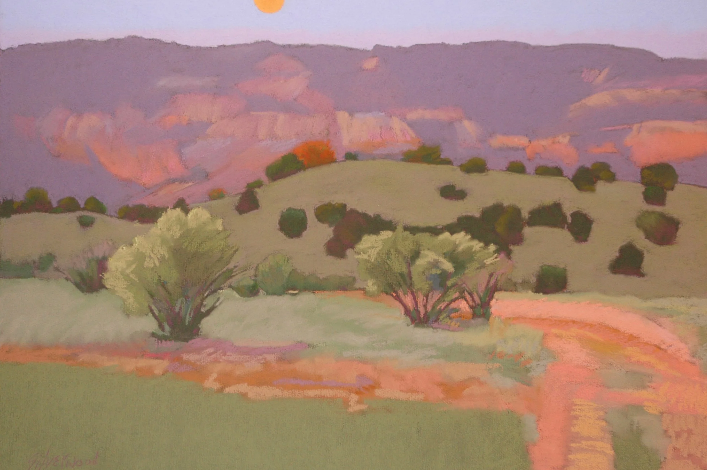 Early Morning, Ashy Moon (65) 