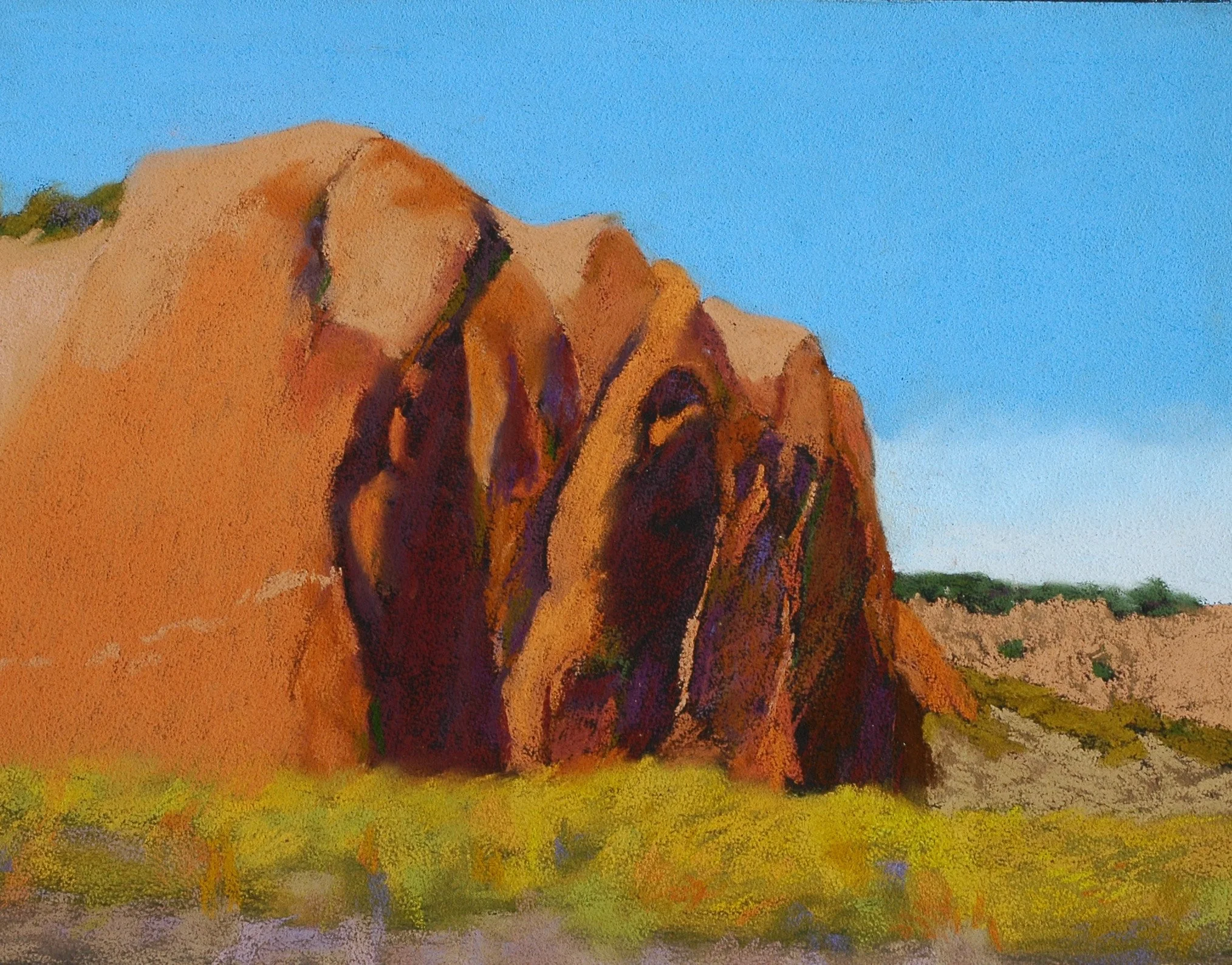 Canyon de Chelley - one of three paintings from 2011