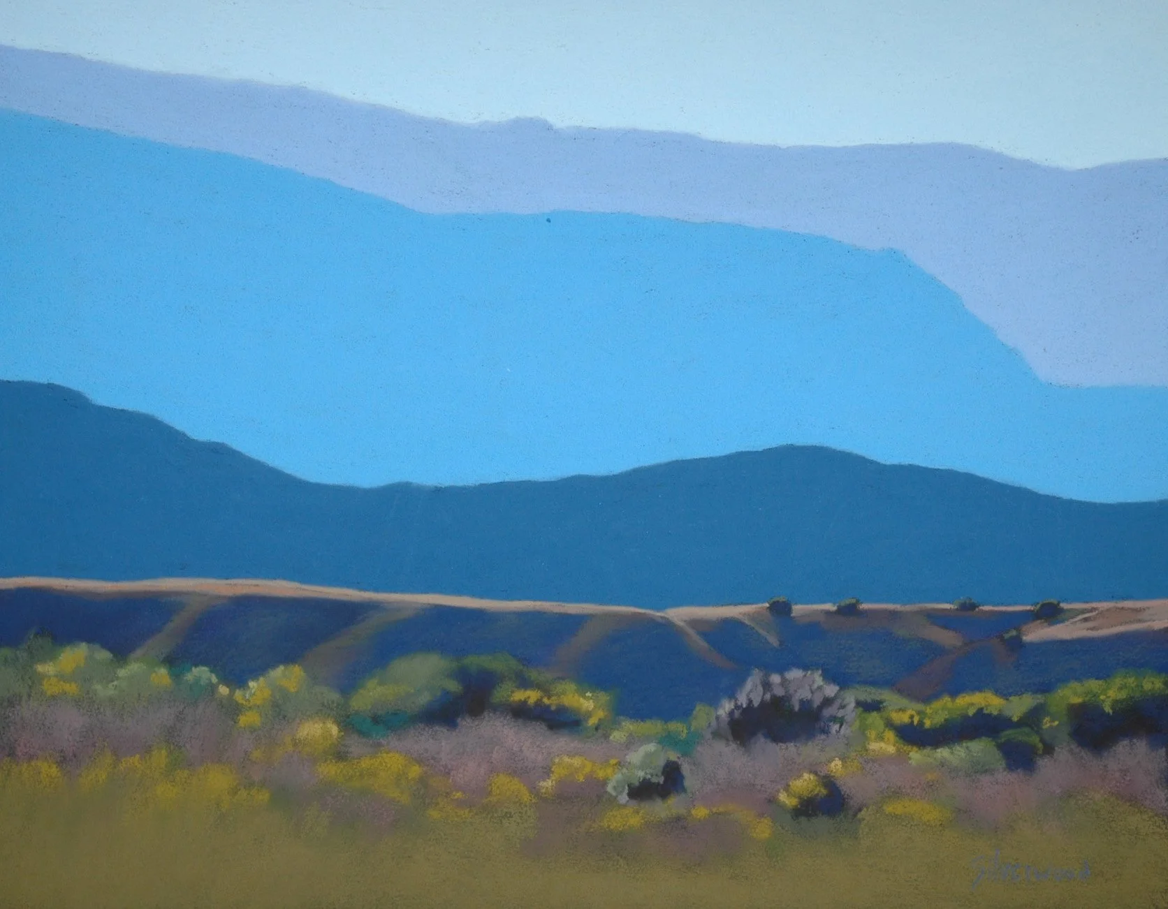 Blue Layers III (415)