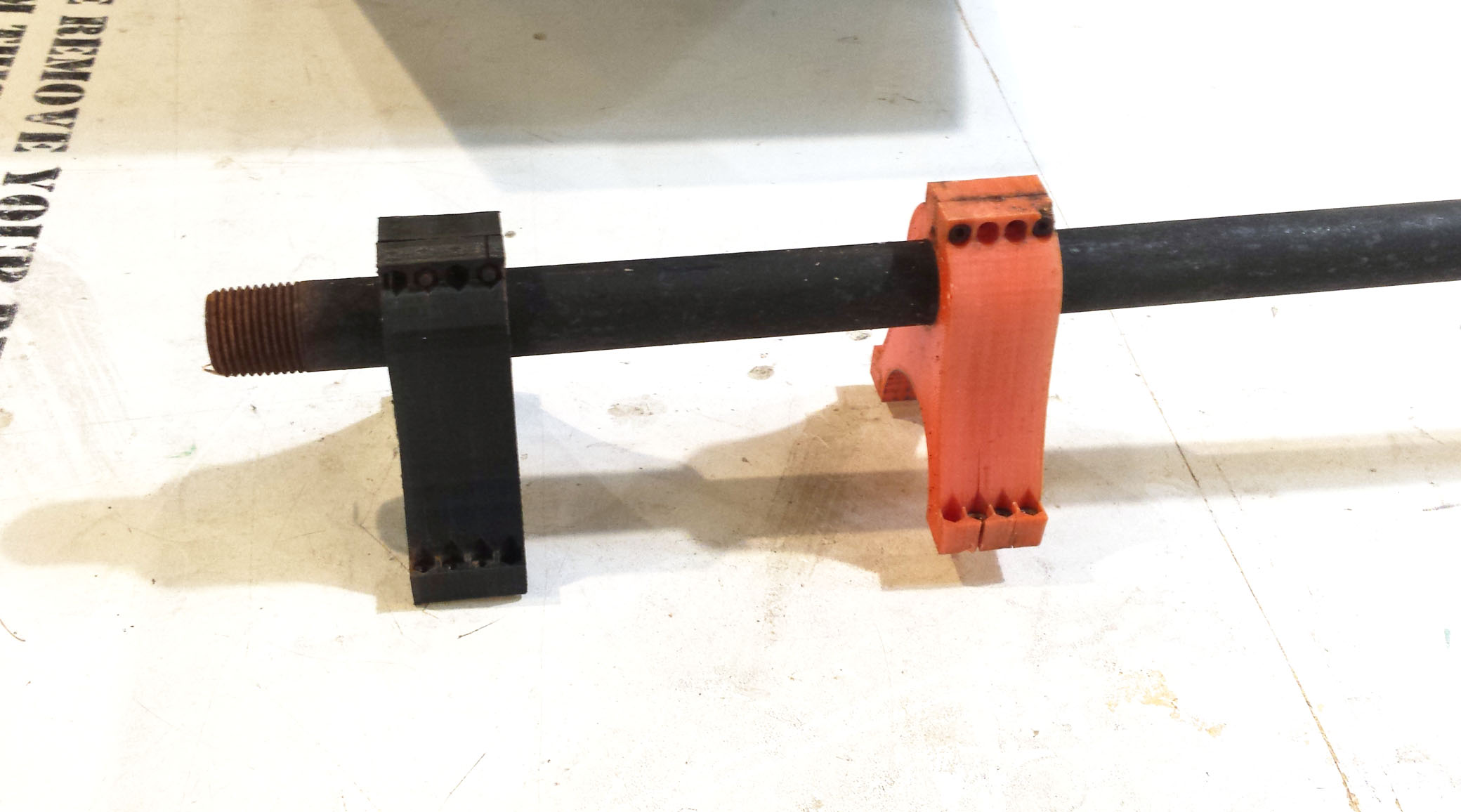 Two years in the Sun, wind, and rain have really taken their toll on the 3D Printed ABS parts of the Axial Wind Turbine