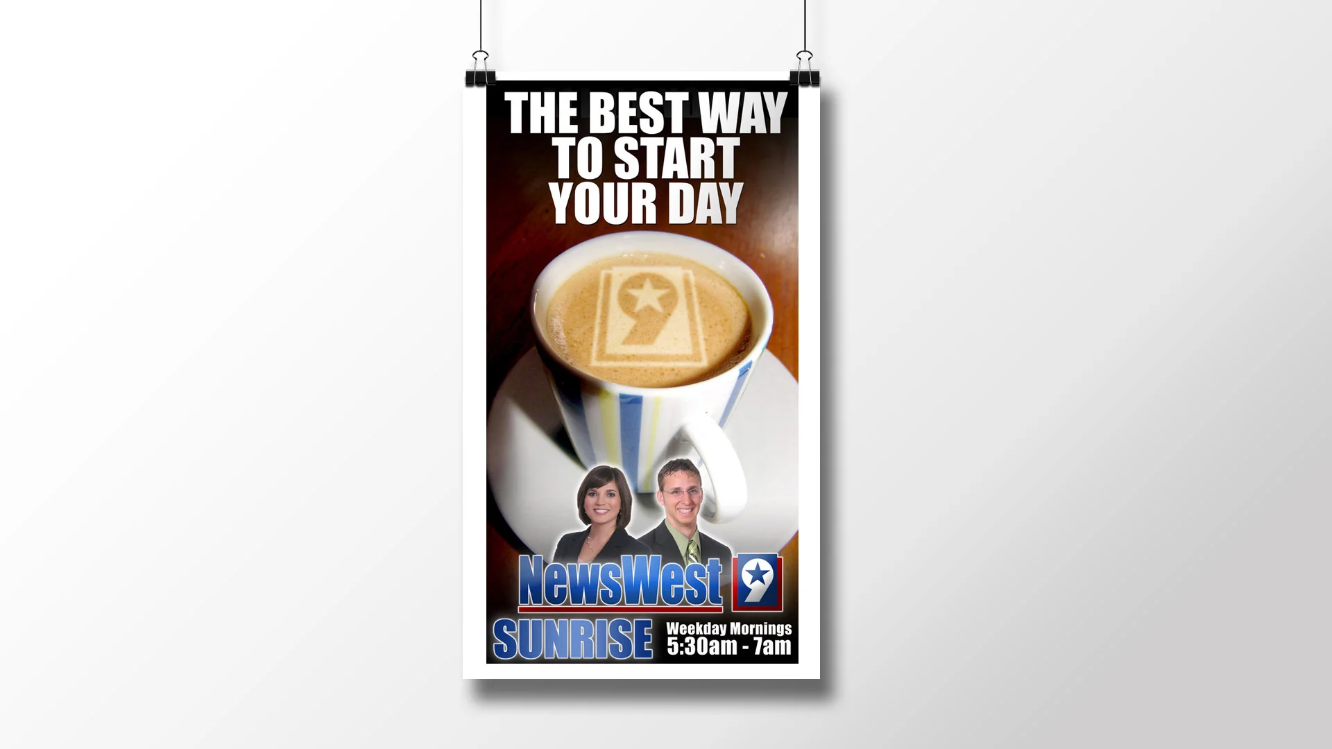 "Best Way to Start the Day" Print Ad
