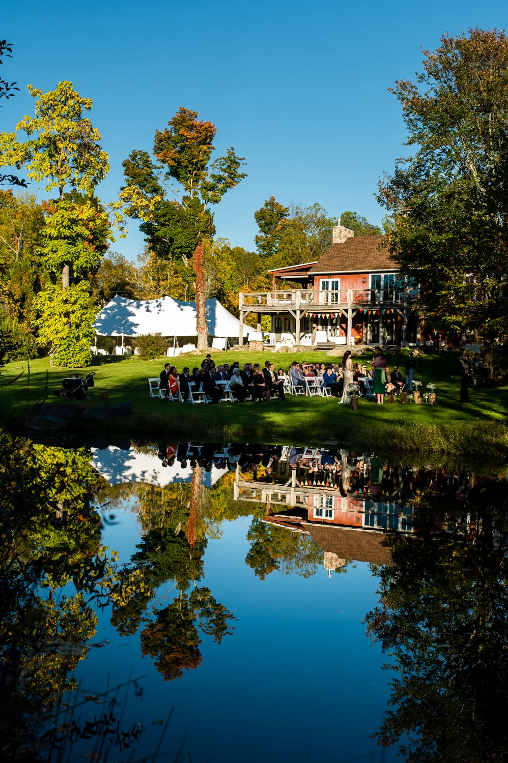 Stefy Hilmer Photography -1 Barn on the Pond reflection in Pond.jpg