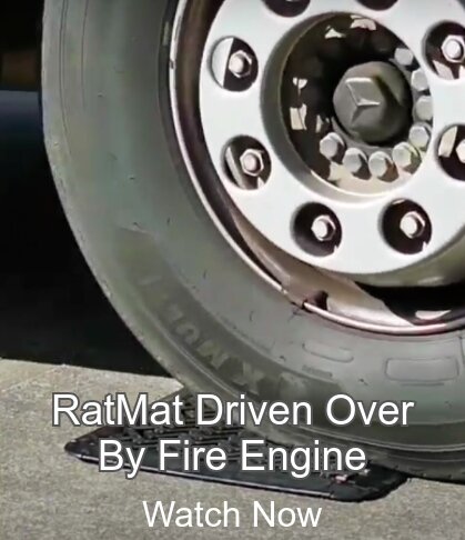 RatMat Driven Over By Fire Engine - Watch Now